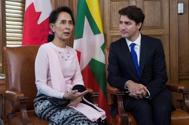 Trudeau urged to press Suu Kyi for Muslim minority rights in Myanmar | iNFOnews.ca