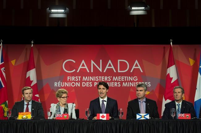 PM hails national climate change deal, but without Saskatchewan, Manitoba | iNFOnews.ca