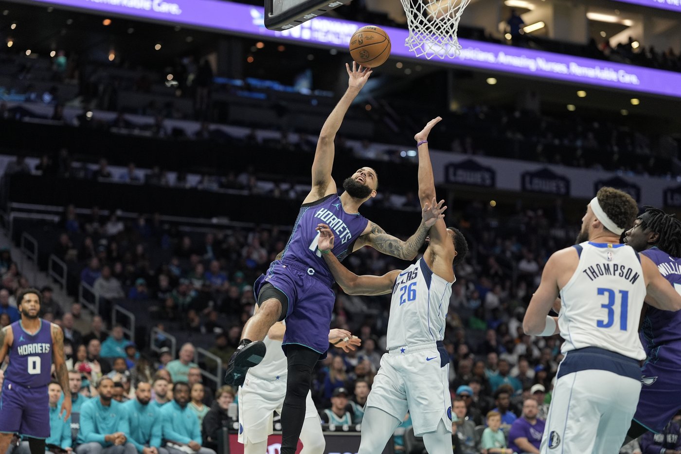 Ball, Bridges each score 23 to lead Hornets over Mavs 110-105 for 3rd straight win | iNFOnews.ca Ball, Bridges each score 23 to lead Hornets over Mavs 110-105 for 3rd straight win | iNFOnews.ca