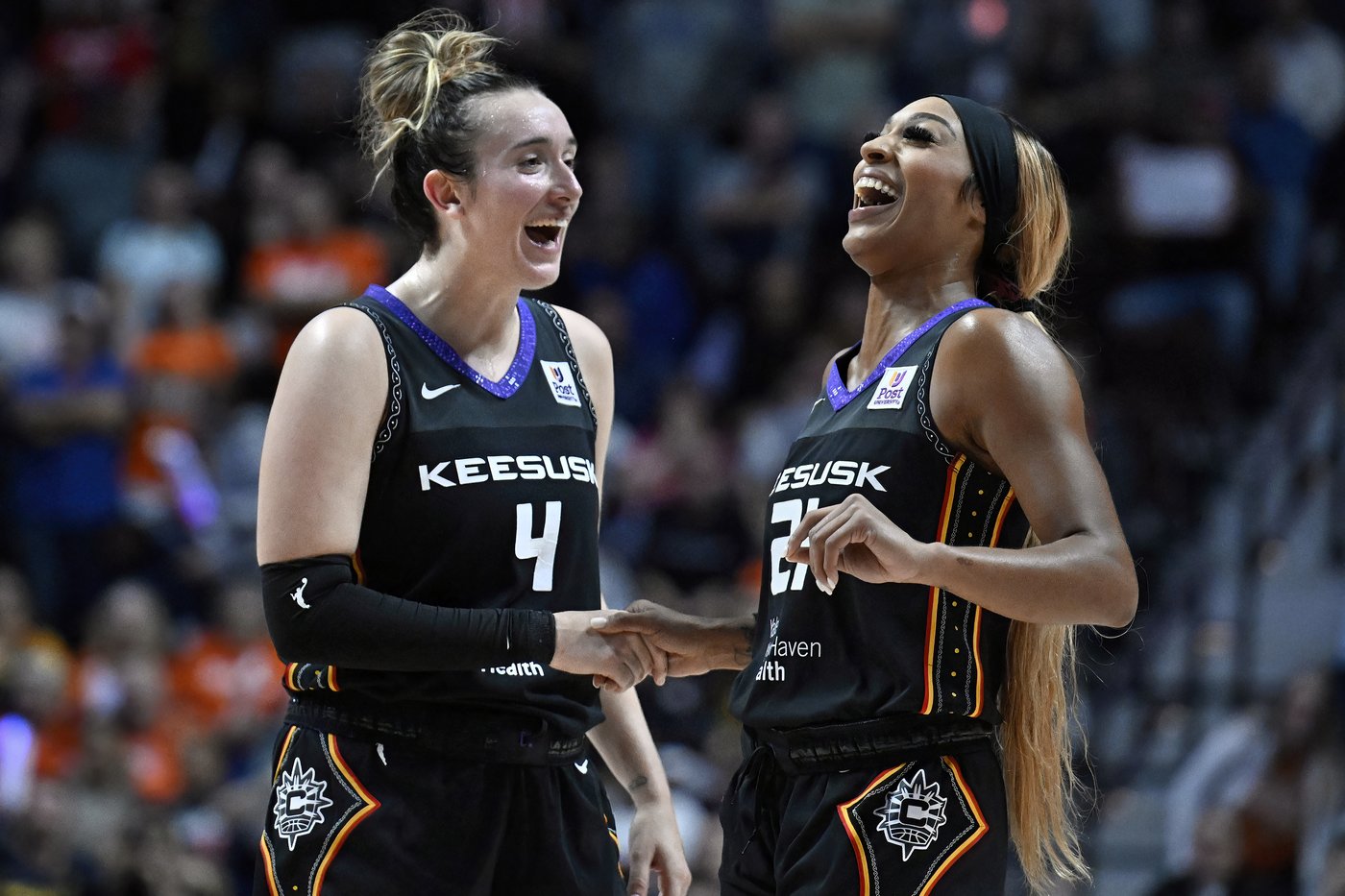 Marina Mabrey's six 3s lift Sun to 73-70 win over Lynx in Game 1 of WNBA playoffs semifinal | iNFOnews.ca Marina Mabrey's six 3s lift Sun to 73-70 win over Lynx in Game 1 of WNBA playoffs semifinal | iNFOnews.ca