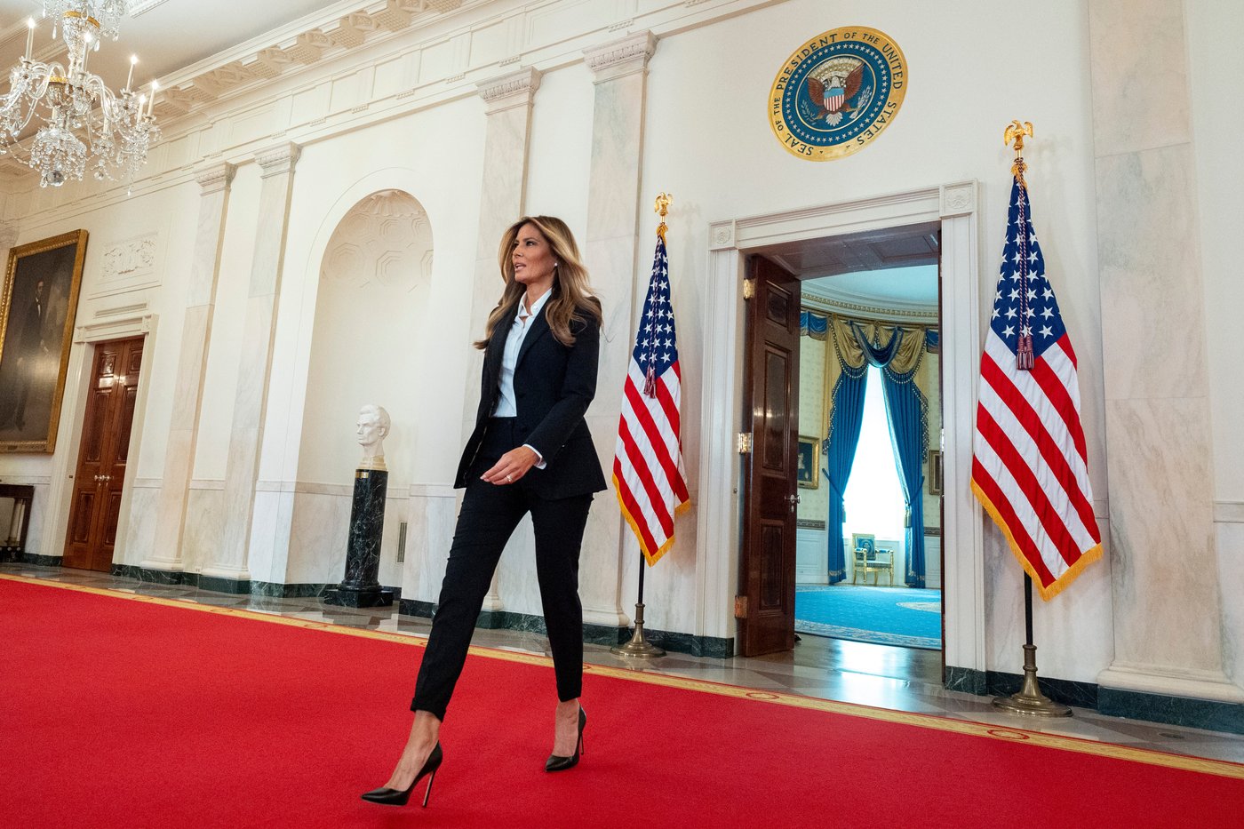 Melania Trump says 8 kids displaced by Russia-Ukraine war reunite with families after Putin talks | iNFOnews.ca