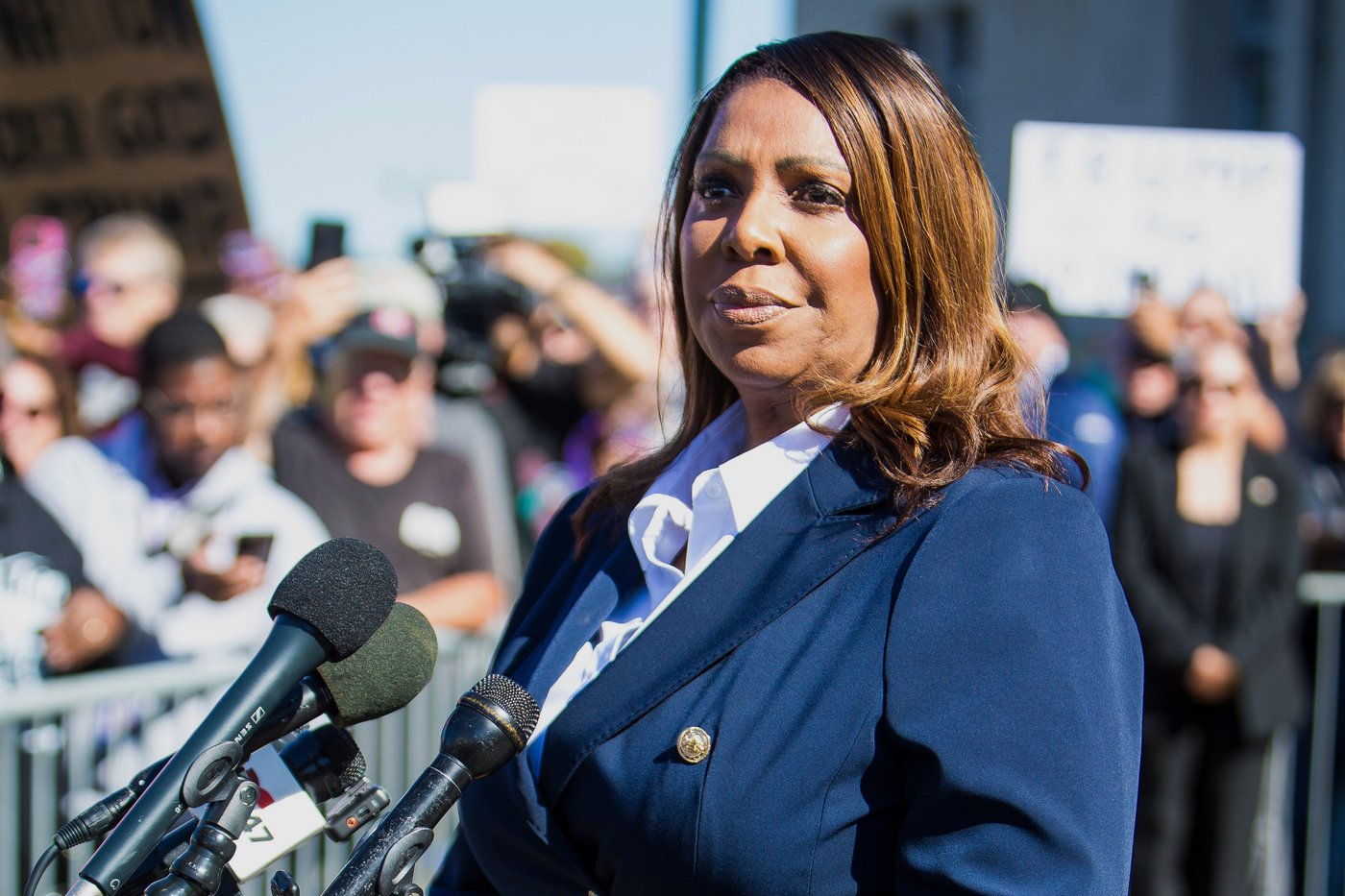 New York Attorney General Letitia James pleads not guilty in mortgage fraud case pushed by Trump | iNFOnews.ca New York Attorney General Letitia James pleads not guilty in mortgage fraud case pushed by Trump | iNFOnews.ca