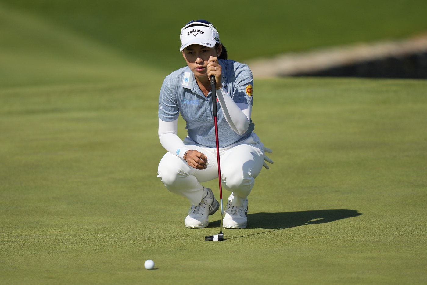 Jeeno Thitikul happy to see putts go in and lead at Liberty National with a 64 | iNFOnews.ca Jeeno Thitikul happy to see putts go in and lead at Liberty National with a 64 | iNFOnews.ca