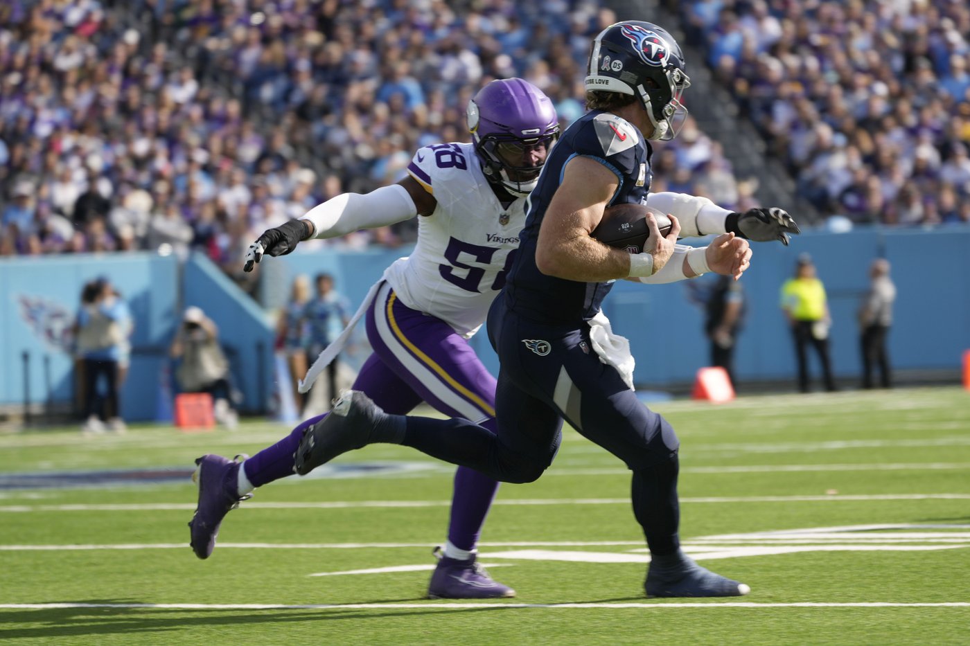 Vikings keep putting pressure on opposing QBs without relying as heavily on the blitz | iNFOnews.ca Vikings keep putting pressure on opposing QBs without relying as heavily on the blitz | iNFOnews.ca