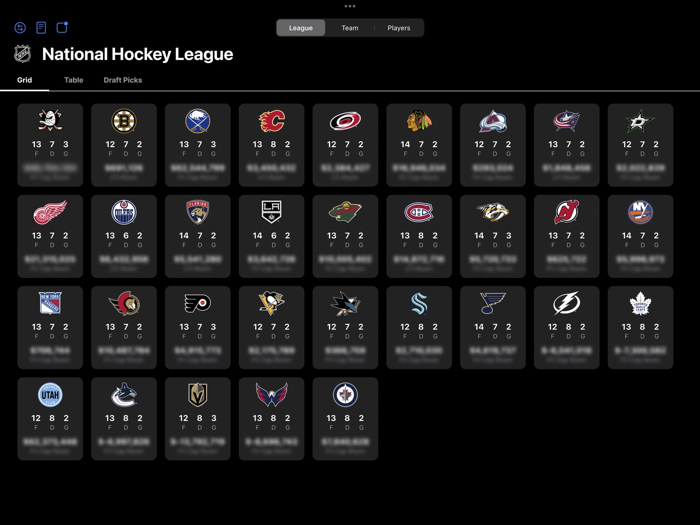 NHL launches a front office iPad app to modernize roster, contract and salary cap info for teams | iNFOnews.ca