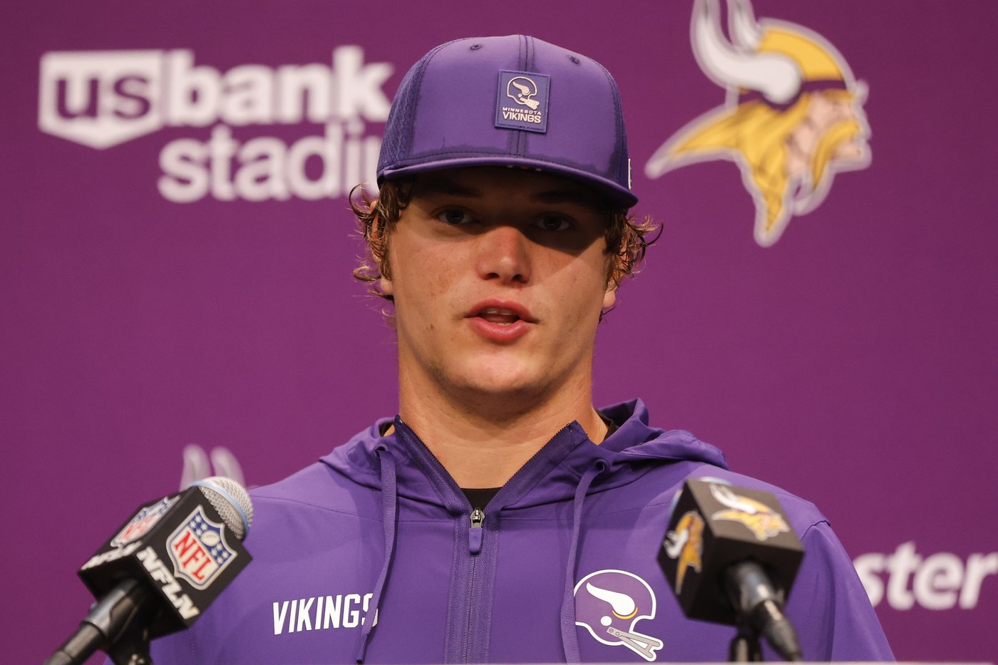 Vikings QB J.J. McCarthy will miss 3rd straight game because of ankle injury | iNFOnews.ca