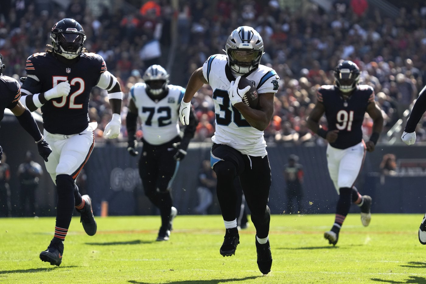 Panthers' Chuba Hubbard continues to hold off competition as starting running back | iNFOnews.ca Panthers' Chuba Hubbard continues to hold off competition as starting running back | iNFOnews.ca
