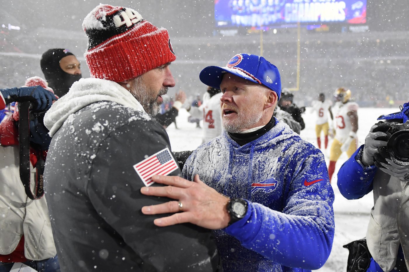 Bills coach McDermott showing a more playful side in guiding team to 5th straight AFC East title | iNFOnews.ca