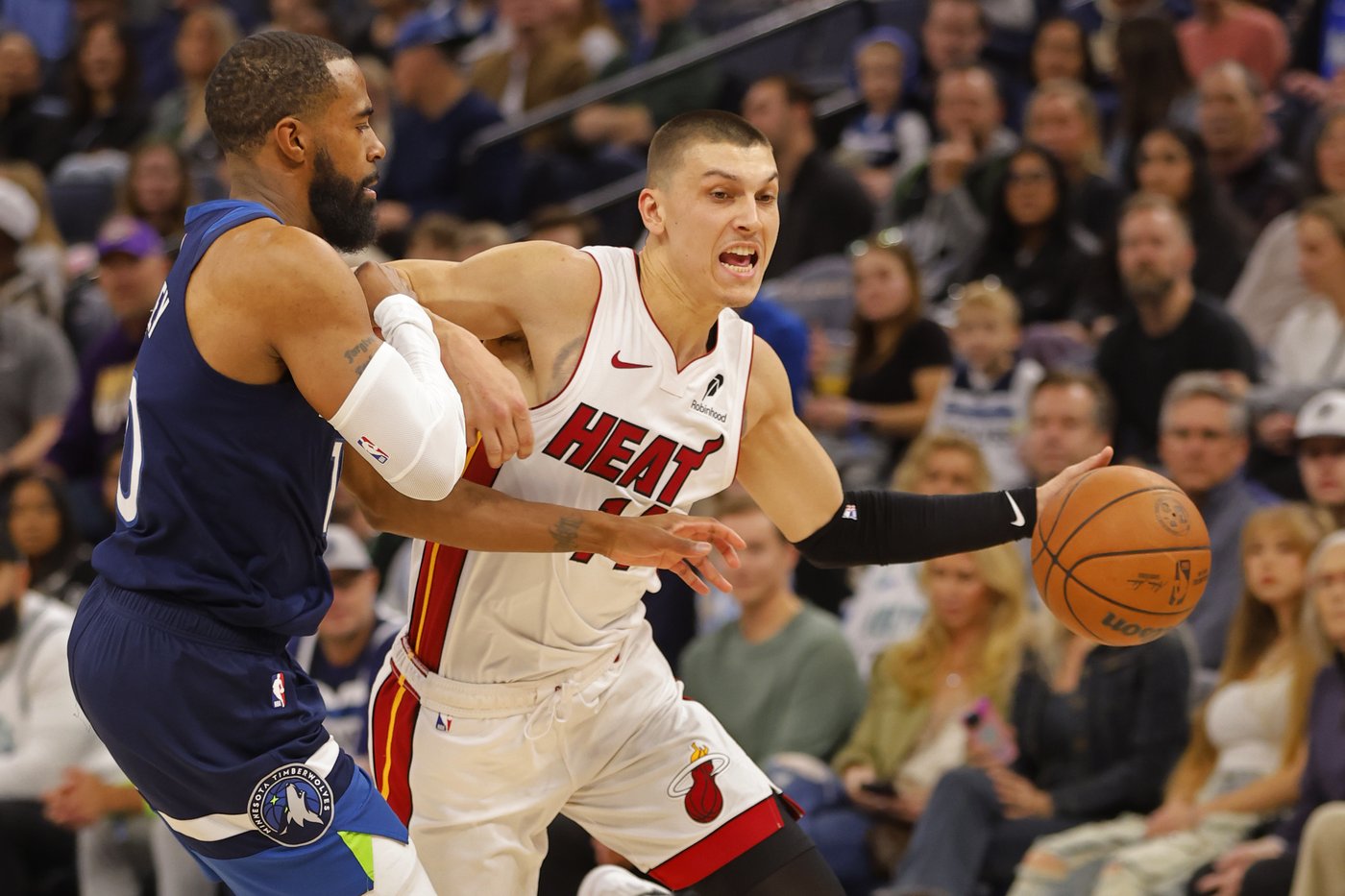 Heat edge Timberwolves 95-94 on Nikola Jovic's layup-and-1 with 7.8 seconds left | iNFOnews.ca Heat edge Timberwolves 95-94 on Nikola Jovic's layup-and-1 with 7.8 seconds left | iNFOnews.ca