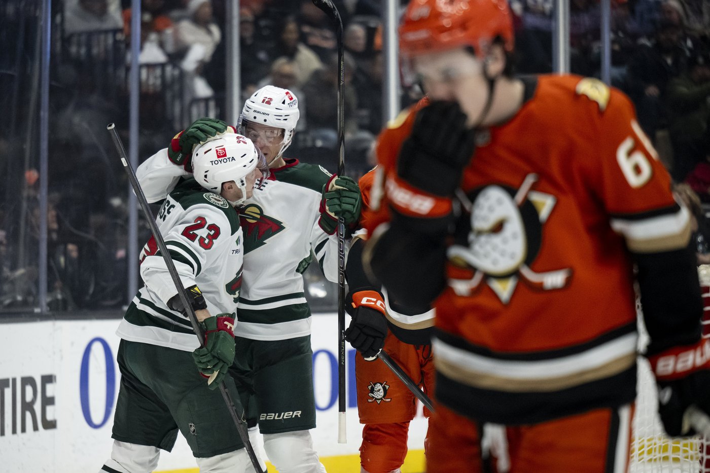 Rossi, Kaprizov help Wild beat Ducks 5-1 for 5th straight win | iNFOnews.ca