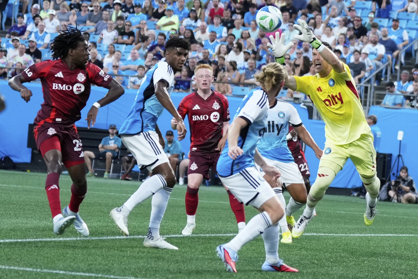 Toklomati and Vargas score goals to help Charlotte beat Toronto 2-0 for 4st straight win | iNFOnews.ca Toklomati and Vargas score goals to help Charlotte beat Toronto 2-0 for 4st straight win | iNFOnews.ca
