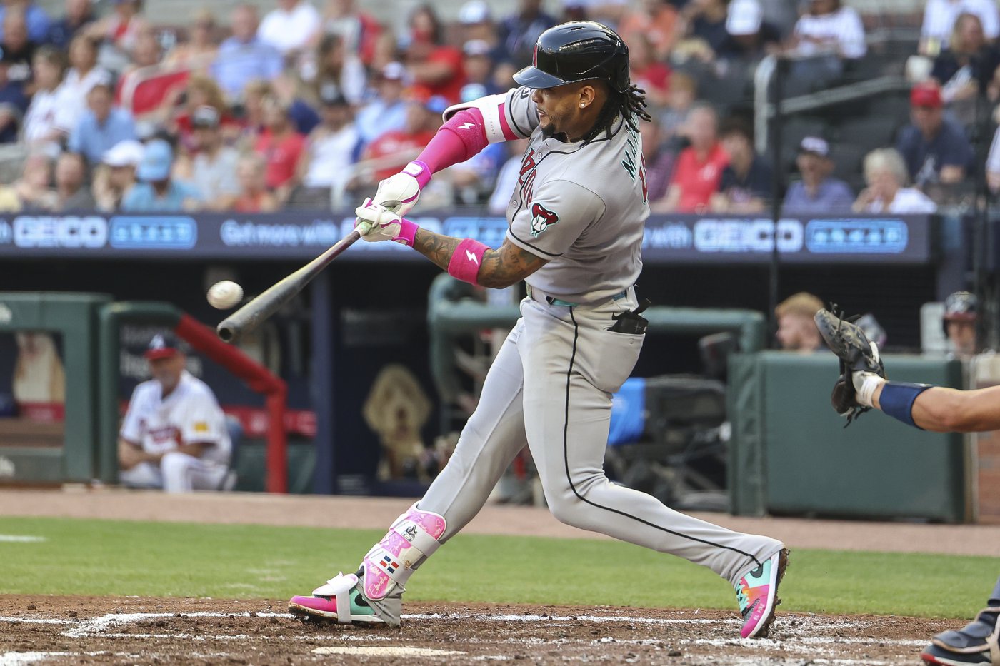 Ketel Marte and Corbin Carroll's home runs power Diamondbacks to 8-3 win over Braves | iNFOnews.ca