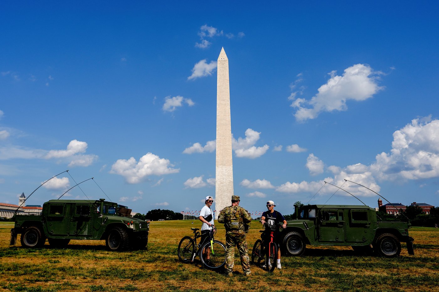 Photos of the National Guard and federal agents in Washington | iNFOnews.ca