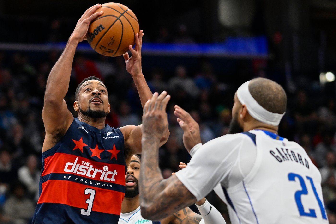 Naji Marshall scores 30 points to lead the Mavericks to 111-105 win over the Wizards | iNFOnews.ca