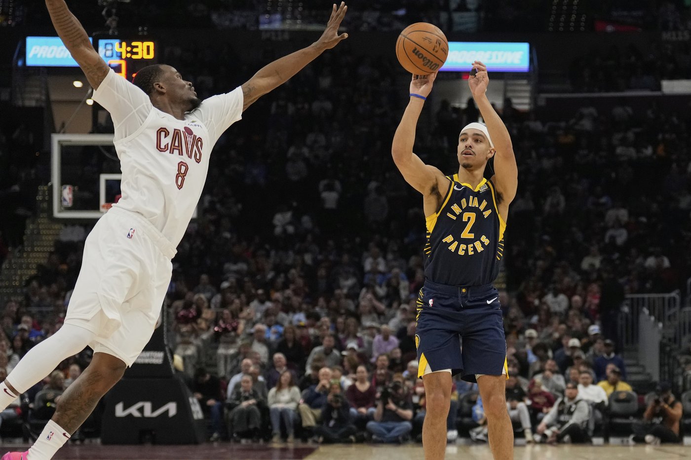 Six players score in double figures as Pacers top Cavs 126-118 in 2OT | iNFOnews.ca