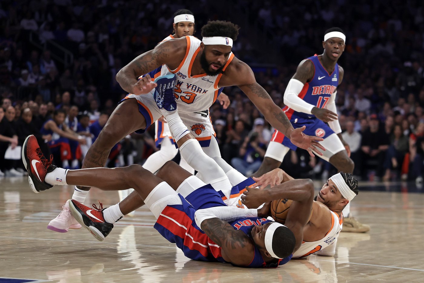 Pistons beat Knicks 106-103 in Game 5 to stay alive in the first-round series | iNFOnews.ca Pistons beat Knicks 106-103 in Game 5 to stay alive in the first-round series | iNFOnews.ca