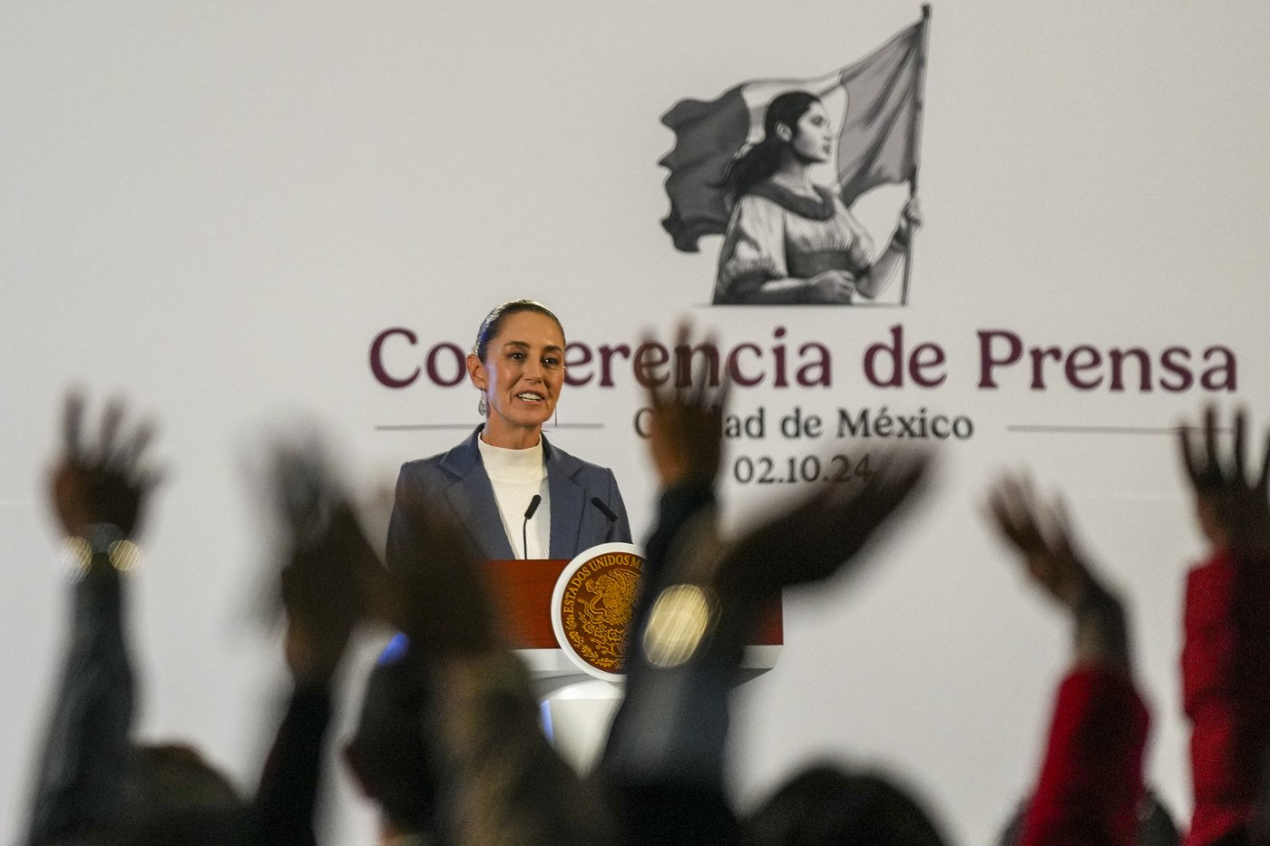 Mexico's President Sheinbaum offers sarcastic response to Trump's 'Gulf of America' comment | iNFOnews.ca Mexico's President Sheinbaum offers sarcastic response to Trump's 'Gulf of America' comment | iNFOnews.ca