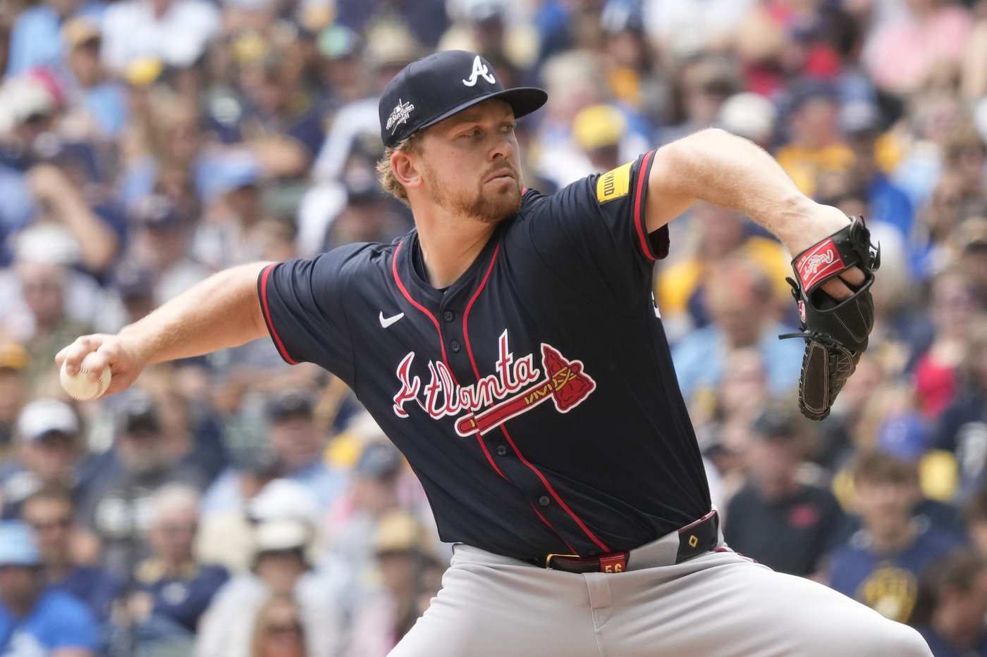 Spencer Schwellenbach pitches 1st career complete game as Braves top Brewers 6-2 | iNFOnews.ca Spencer Schwellenbach pitches 1st career complete game as Braves top Brewers 6-2 | iNFOnews.ca