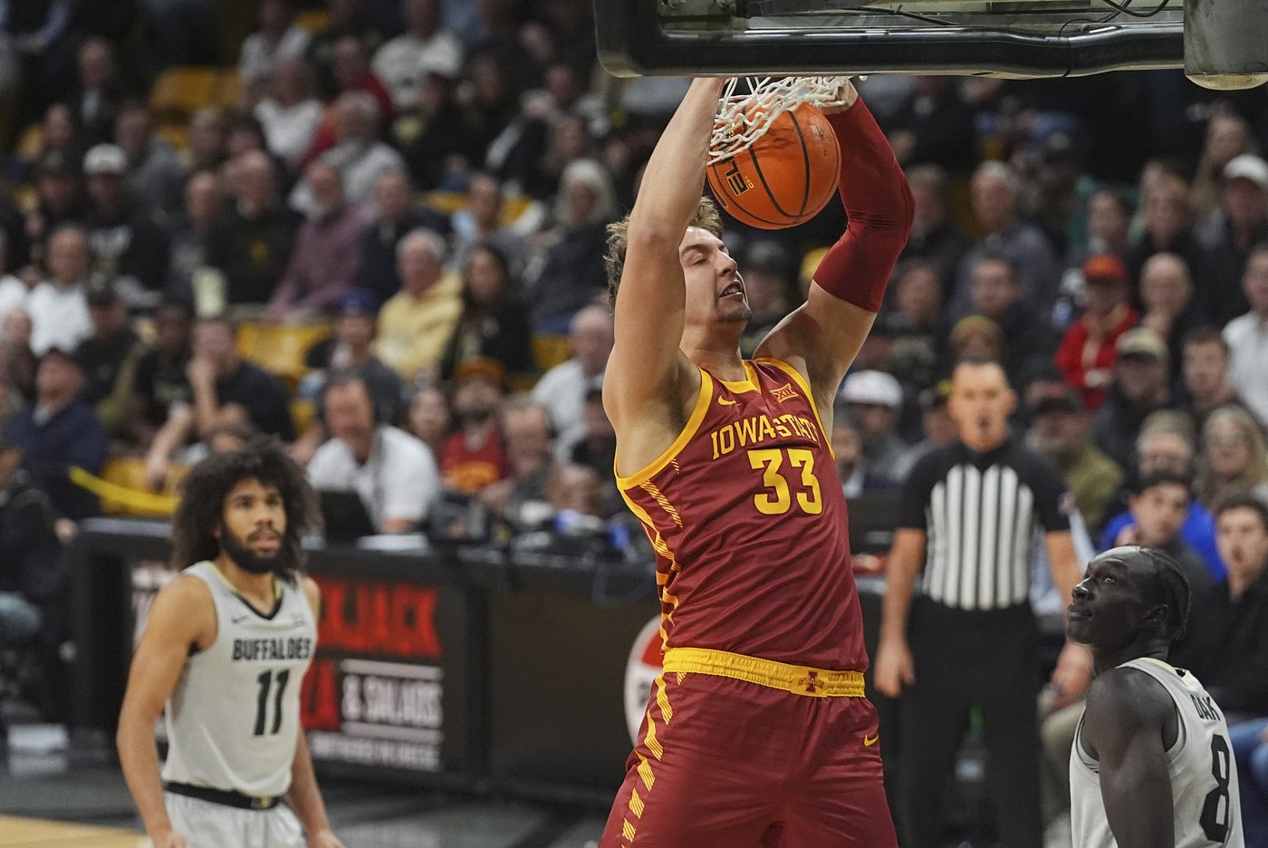 No. 3 Iowa State spoils Colorado's return to the Big 12, beats the Buffaloes 79-69 | iNFOnews.ca