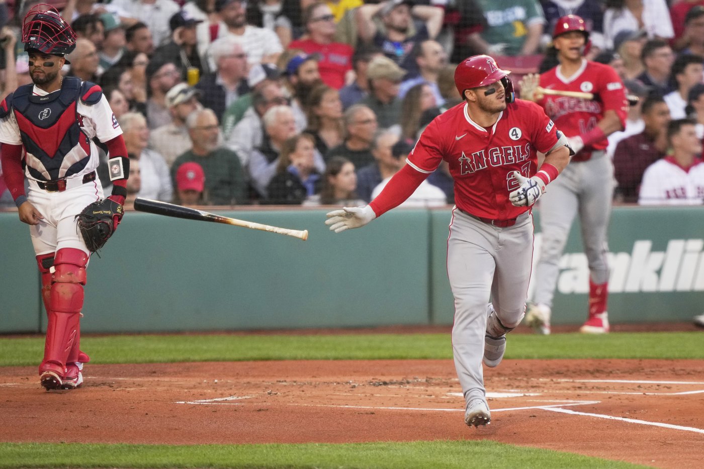 Trout has 3 hits, including a home run, and Adell has two homers, to lead Angels past Red Sox 7-6 | iNFOnews.ca