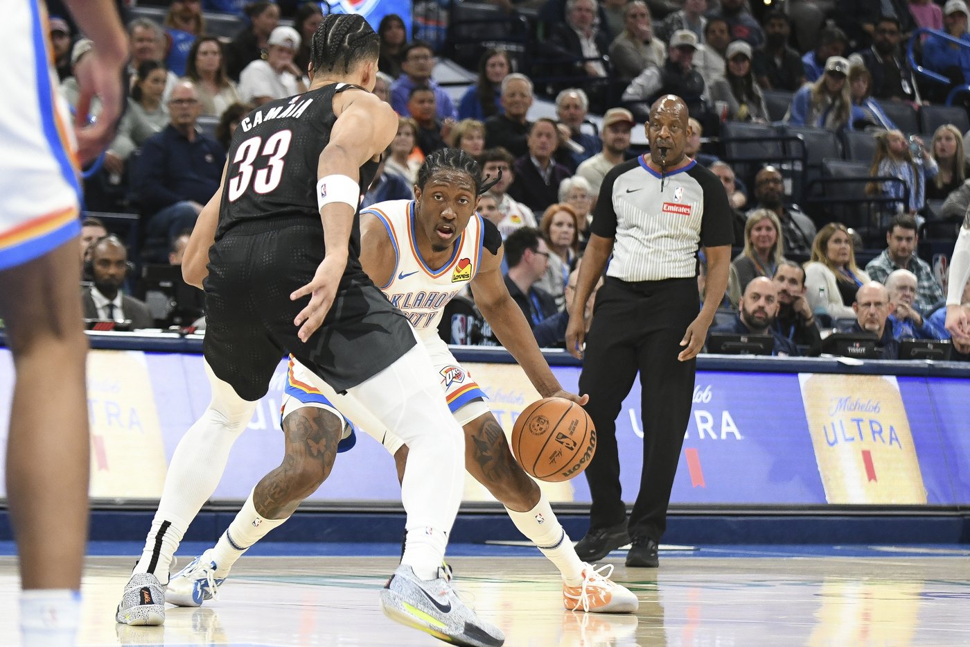 Williams scores 30, Hartenstein has double-double in season debut as Thunder beat Trail Blazers | iNFOnews.ca