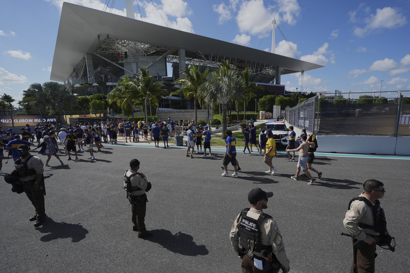 Hard Rock Stadium tightens security at Club World Cup after chaotic scene at Copa America | iNFOnews.ca Hard Rock Stadium tightens security at Club World Cup after chaotic scene at Copa America | iNFOnews.ca