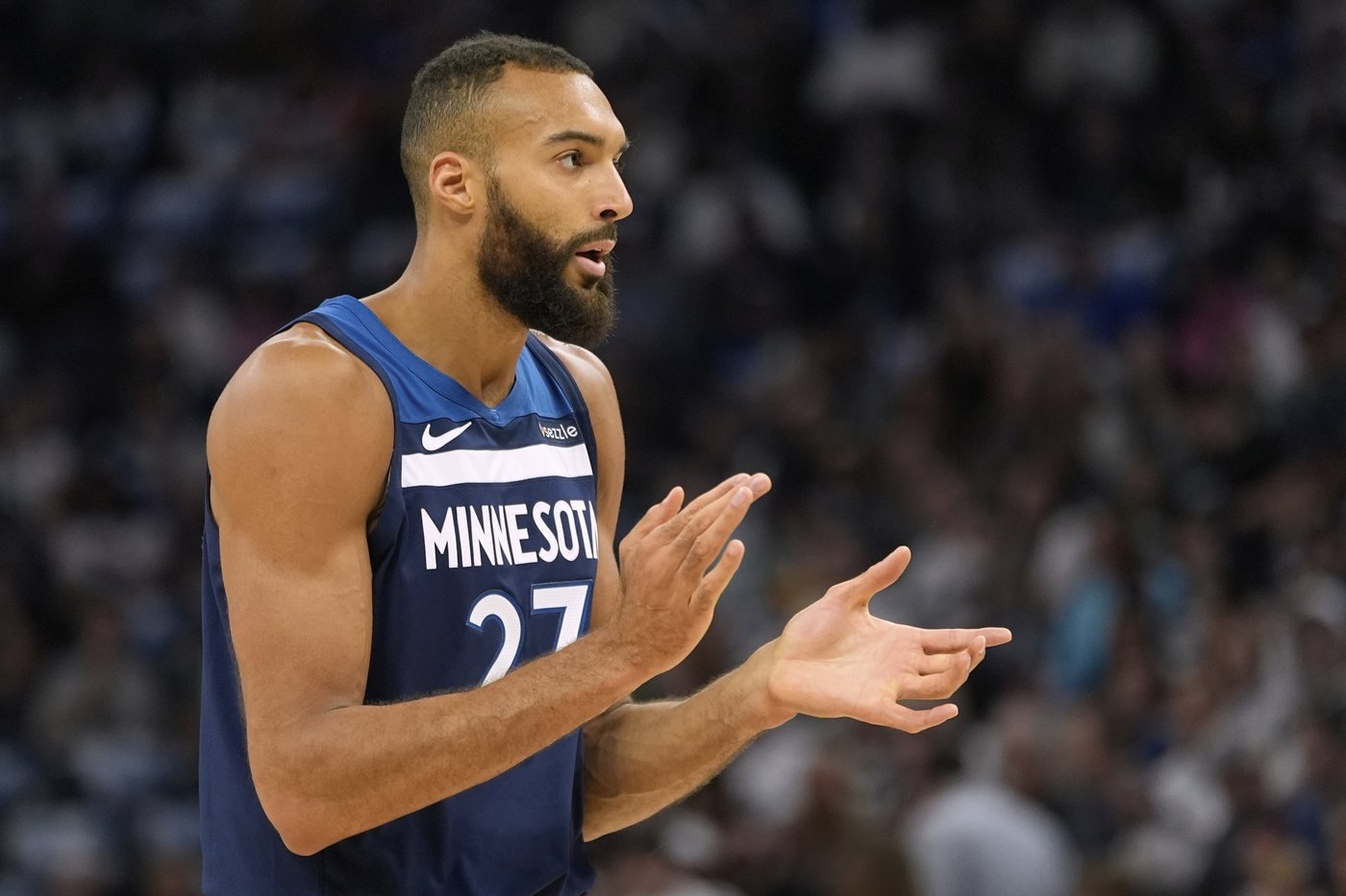 Wolves aim to go big with Gobert vs. Lakers after veteran center's strong regular season finish | iNFOnews.ca