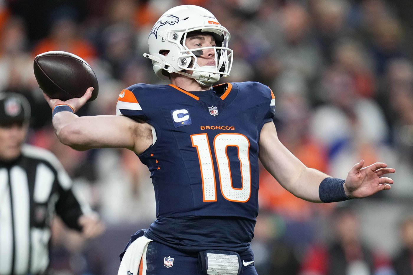 Rookie QB Bo Nix weathers a tough start and has Broncos in position to end a long playoff drought | iNFOnews.ca Rookie QB Bo Nix weathers a tough start and has Broncos in position to end a long playoff drought | iNFOnews.ca