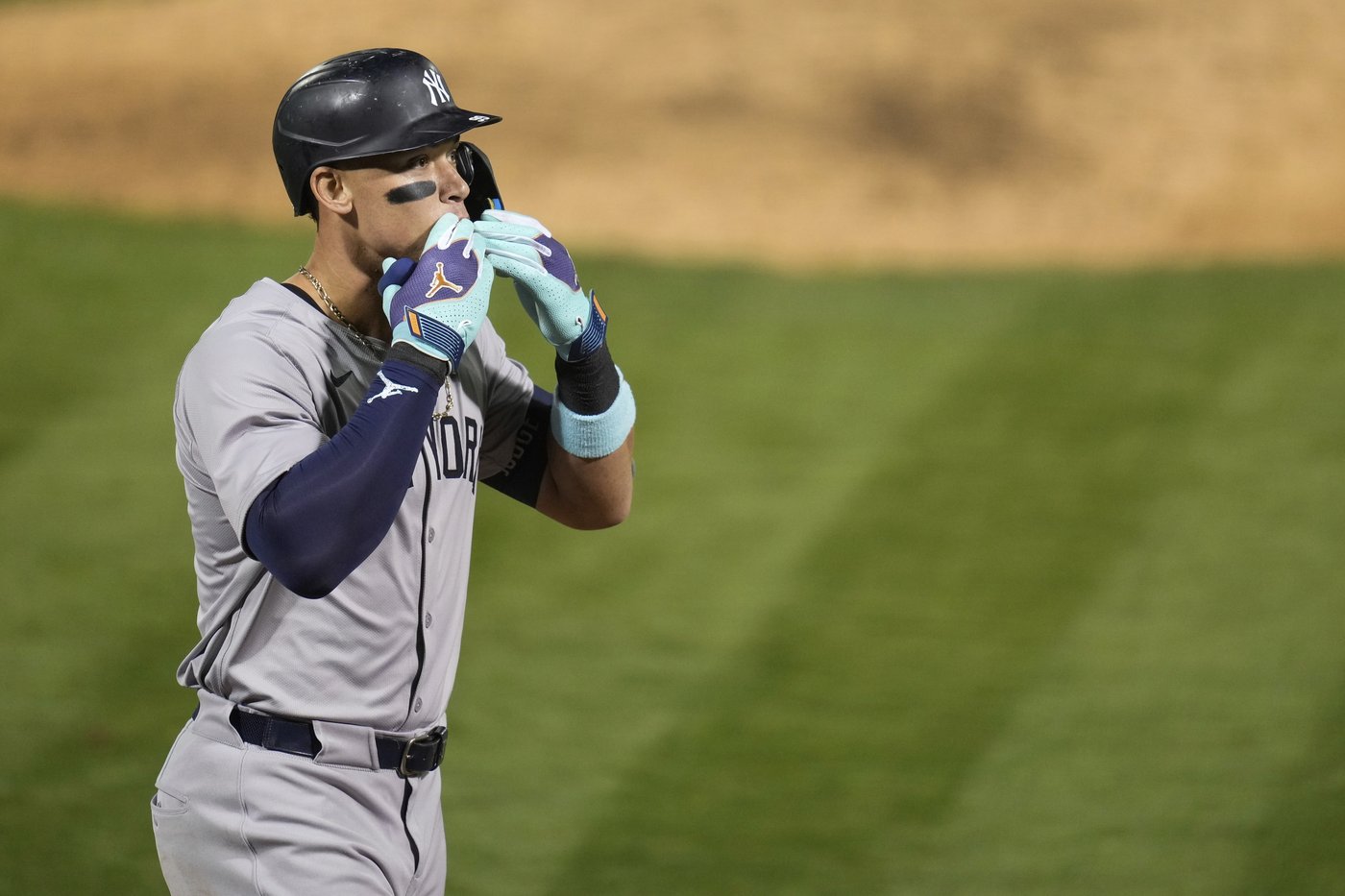 Judge hits major league-leading 54th homer, Stanton, Volpe also connect as Yankees pound A's 10-0 | iNFOnews.ca Judge hits major league-leading 54th homer, Stanton, Volpe also connect as Yankees pound A's 10-0 | iNFOnews.ca