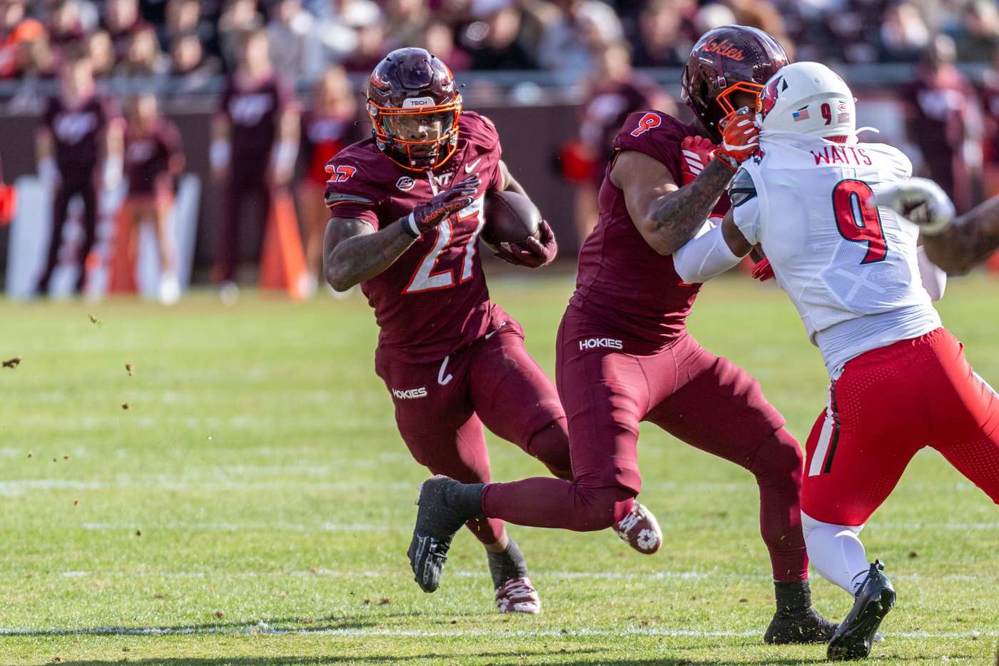 Isaac Brown and Keyjuan Brown help No. 16 Louisville rush past Virginia Tech in 28-16 victory | iNFOnews.ca