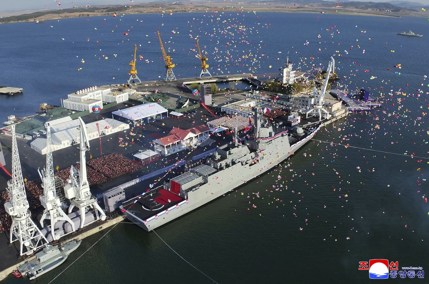 North Korean leader Kim touts new naval destroyer, blames US for tensions | iNFOnews.ca North Korean leader Kim touts new naval destroyer, blames US for tensions | iNFOnews.ca