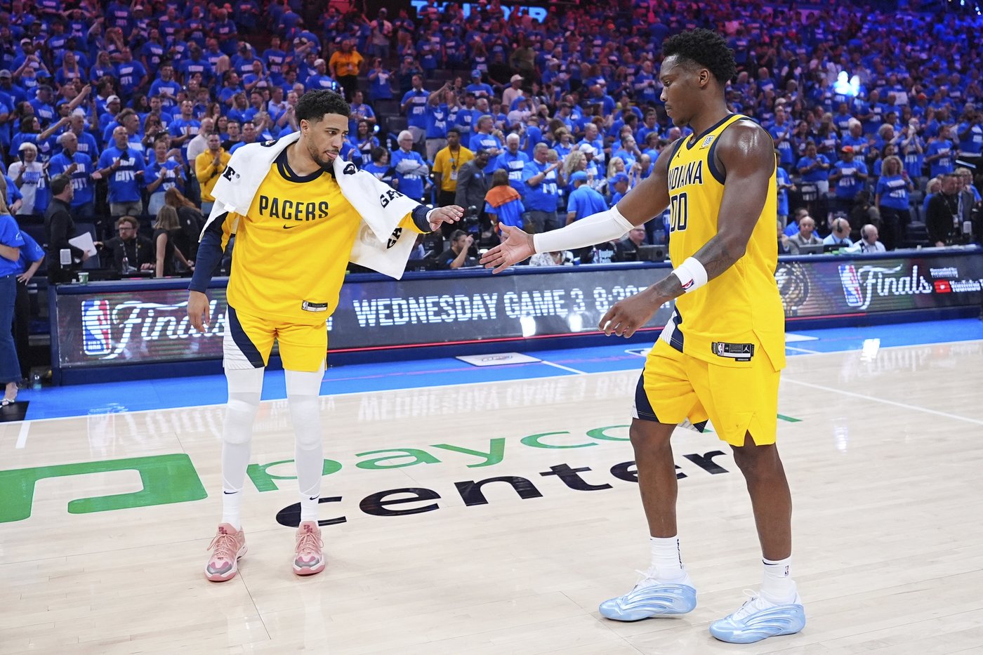 NBA Finals are shifting to Indianapolis, with the Pacers and Thunder tied 1-1 going into Game 3 | iNFOnews.ca NBA Finals are shifting to Indianapolis, with the Pacers and Thunder tied 1-1 going into Game 3 | iNFOnews.ca