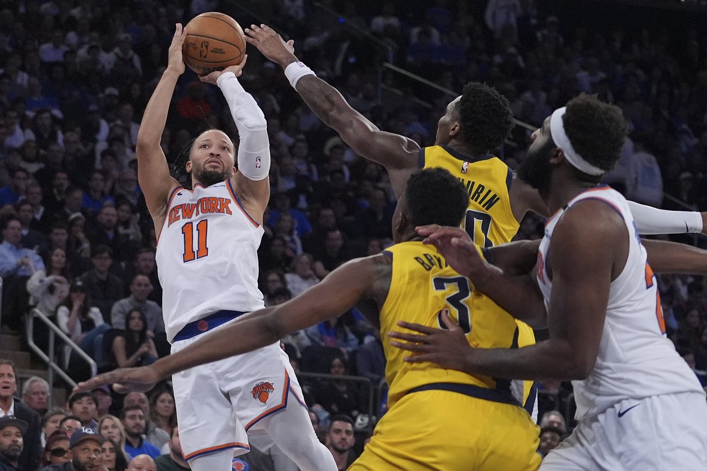 Brunson ties Ewing for a Knicks playoff record, but no celebration after a stunning collapse | iNFOnews.ca