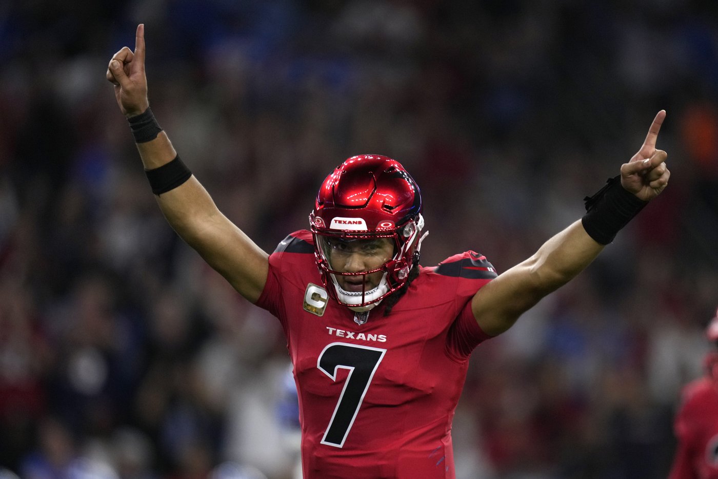 Jake Bates makes 52-yarder as time expires, Lions overcome Jared Goff's 5 INTs to beat Texans 26-23 | iNFOnews.ca Jake Bates makes 52-yarder as time expires, Lions overcome Jared Goff's 5 INTs to beat Texans 26-23 | iNFOnews.ca