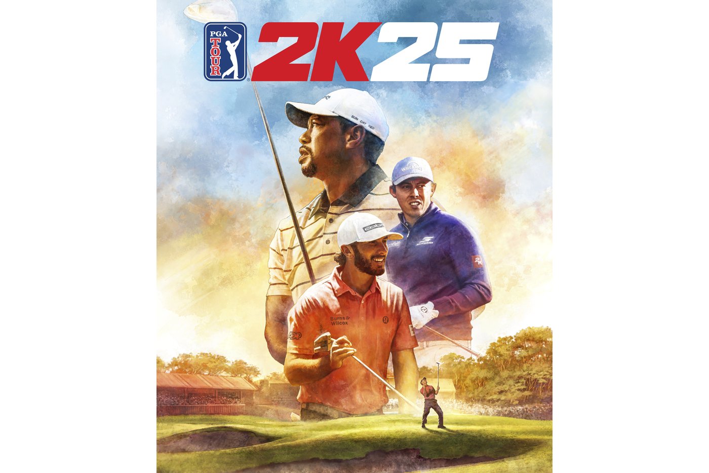 PGA Tour 2K25 cover features Homa, Fitzpatrick, Woods | iNFOnews.ca
