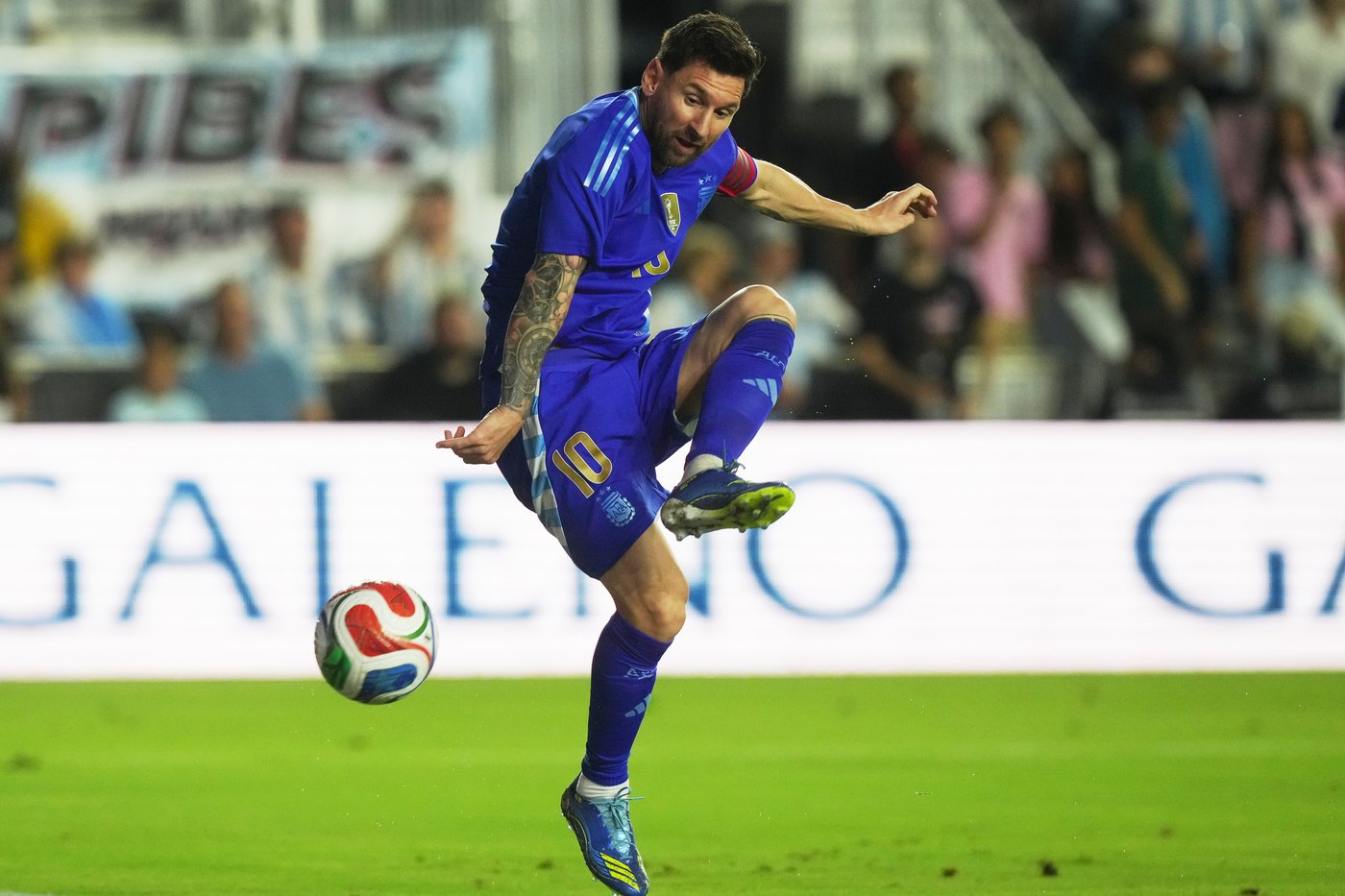 Messi gets two assists, Argentina beats Puerto Rico 6-0 in relocated soccer friendly | iNFOnews.ca Messi gets two assists, Argentina beats Puerto Rico 6-0 in relocated soccer friendly | iNFOnews.ca