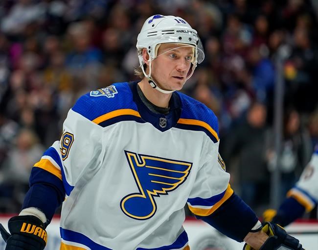 Blues' Bouwmeester still in hospital but 'doing well' after collapse | iNFOnews.ca Blues' Bouwmeester still in hospital but 'doing well' after collapse | iNFOnews.ca