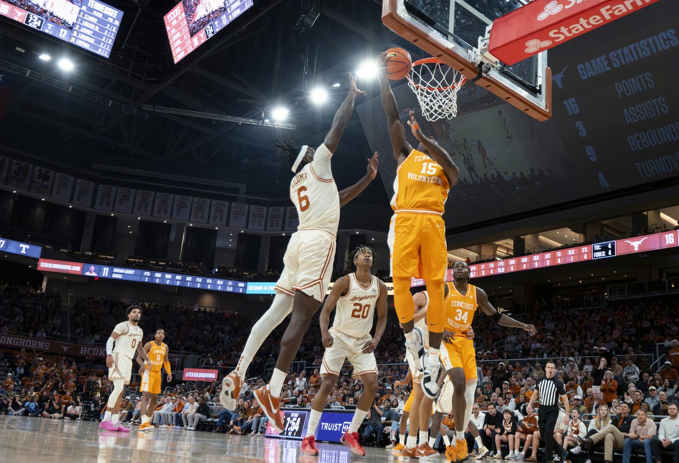 Zeigler and No. 1 Tennessee recover from blowout and pull away late for 74-70 win at Texas | iNFOnews.ca Zeigler and No. 1 Tennessee recover from blowout and pull away late for 74-70 win at Texas | iNFOnews.ca