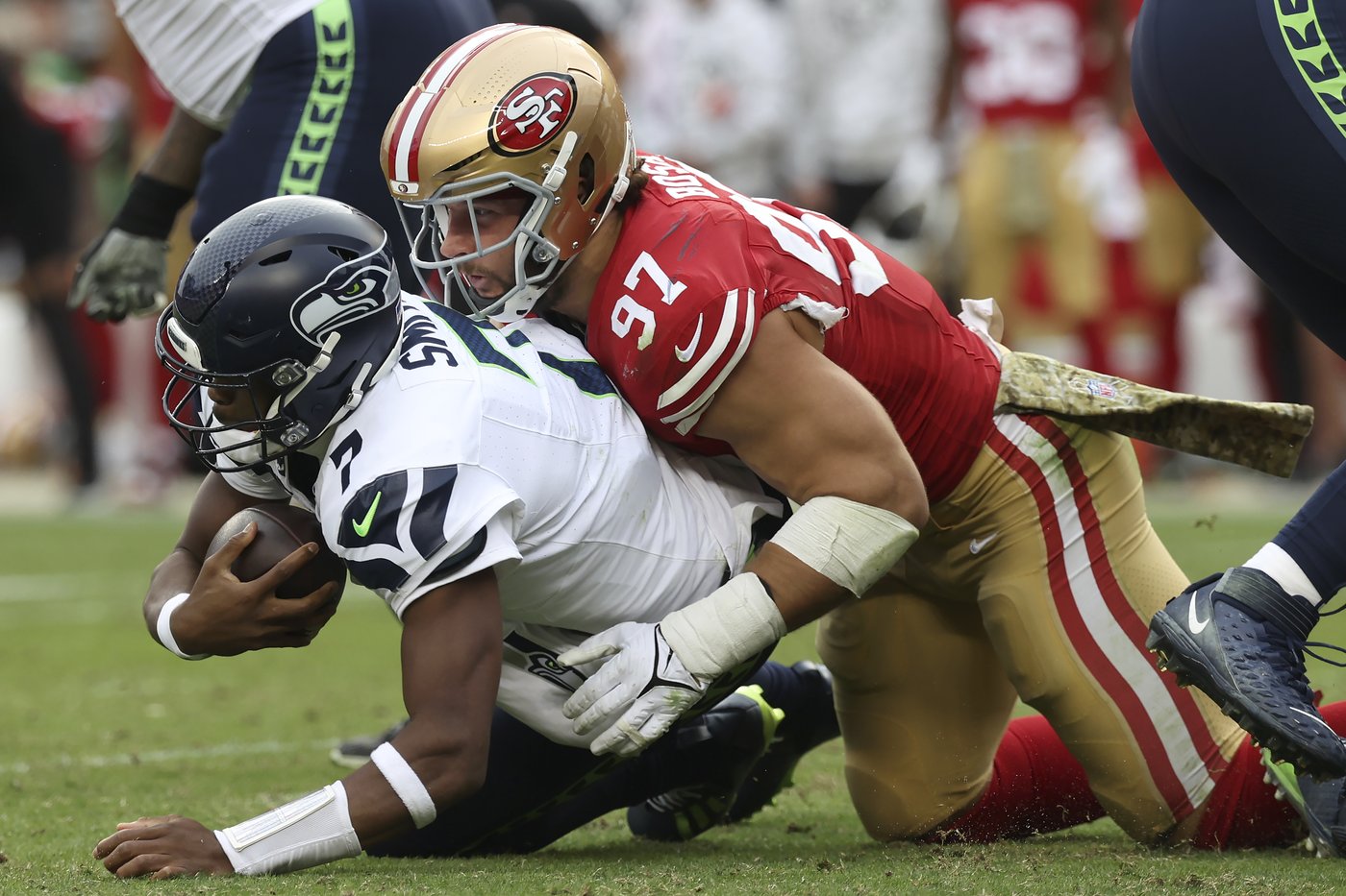 49ers are expecting to get George Kittle back this week, but aren't sure about Nick Bosa | iNFOnews.ca 49ers are expecting to get George Kittle back this week, but aren't sure about Nick Bosa | iNFOnews.ca