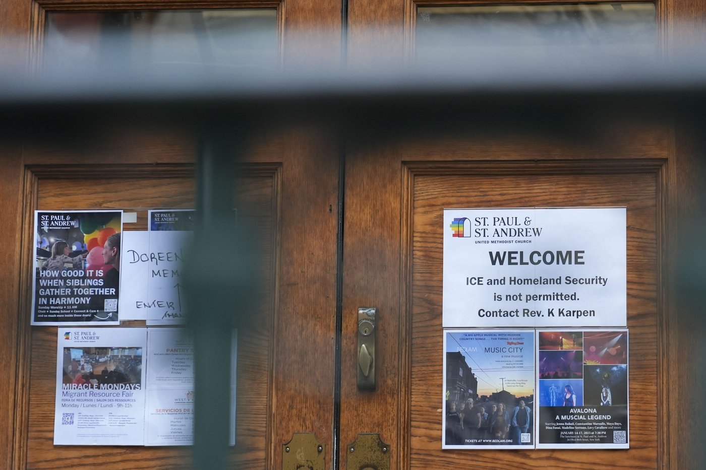 Federal judge sides with Trump in allowing immigration enforcement in houses of worship | iNFOnews.ca