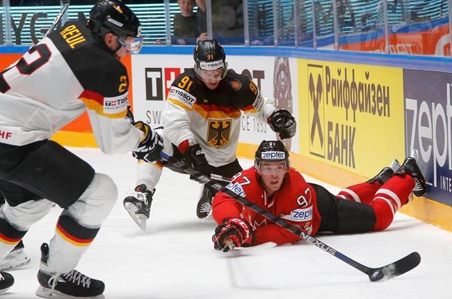 Canada survives scare, beats Germany 5-2 at world hockey championship | iNFOnews.ca