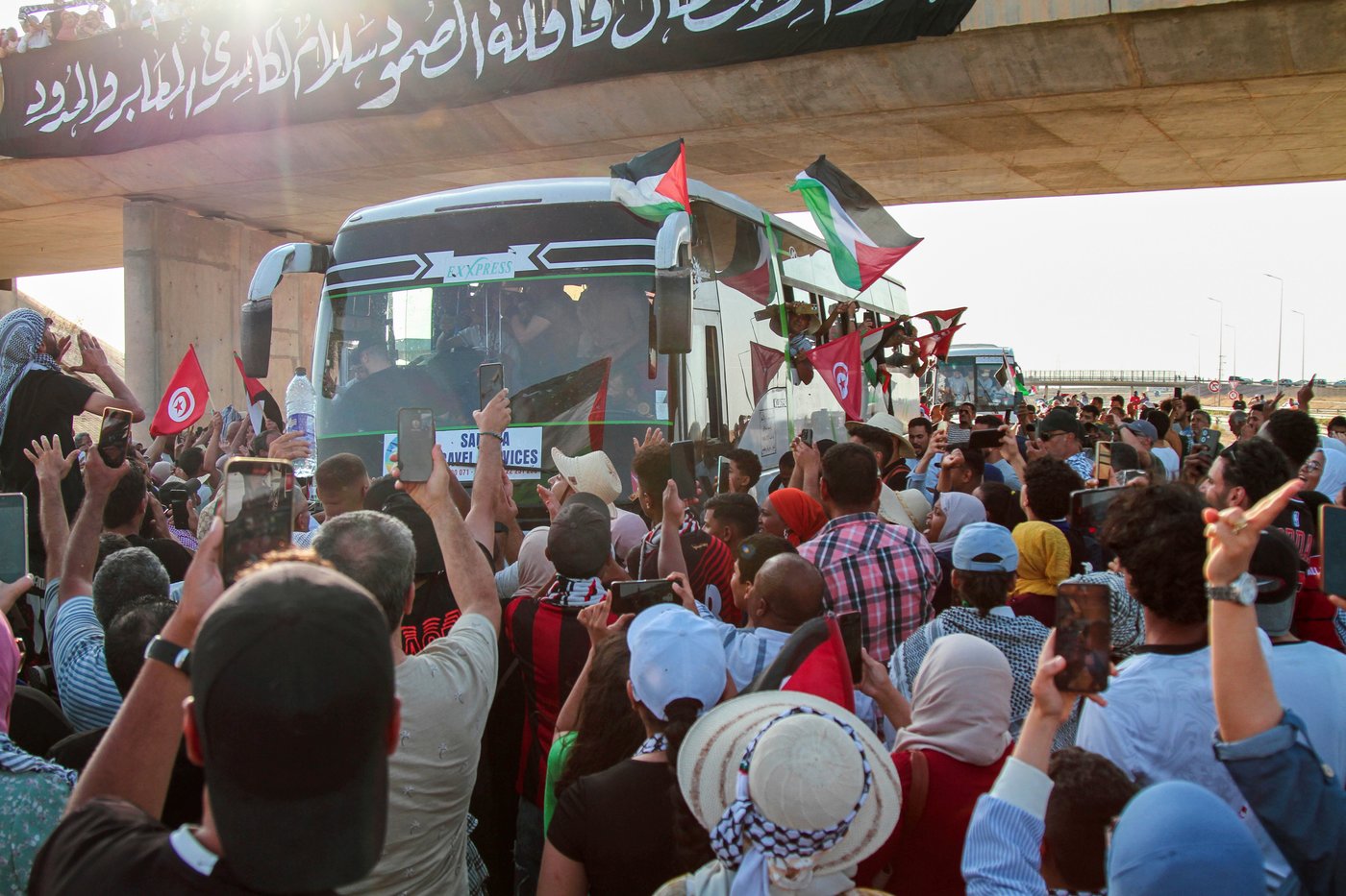 A convoy sets off for Gaza from North Africa to protest Israel's blockade | iNFOnews.ca