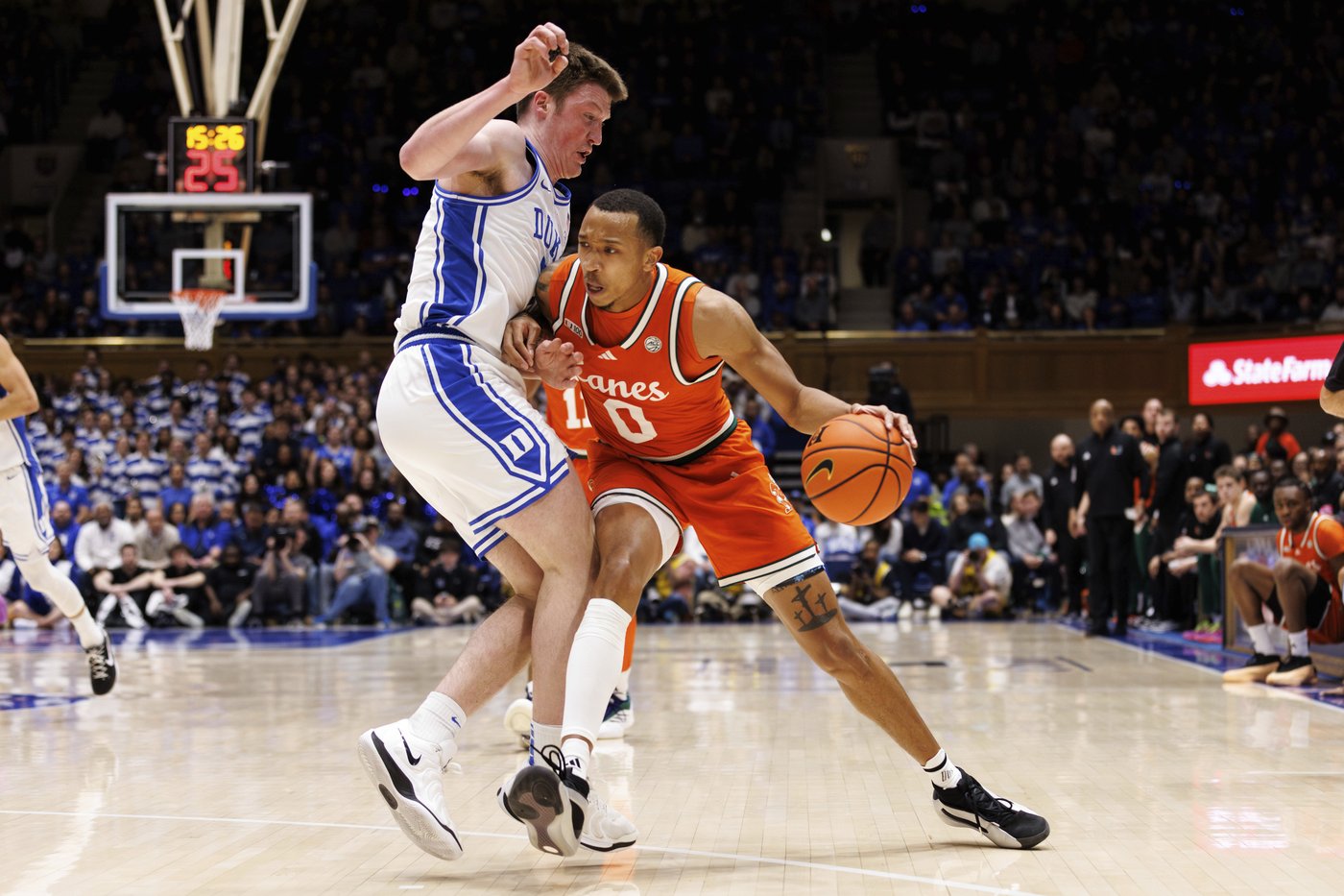 Knueppel leads sharp-shooting attack as No. 3 Duke tops Miami 89-54 to stay unbeaten in ACC | iNFOnews.ca Knueppel leads sharp-shooting attack as No. 3 Duke tops Miami 89-54 to stay unbeaten in ACC | iNFOnews.ca