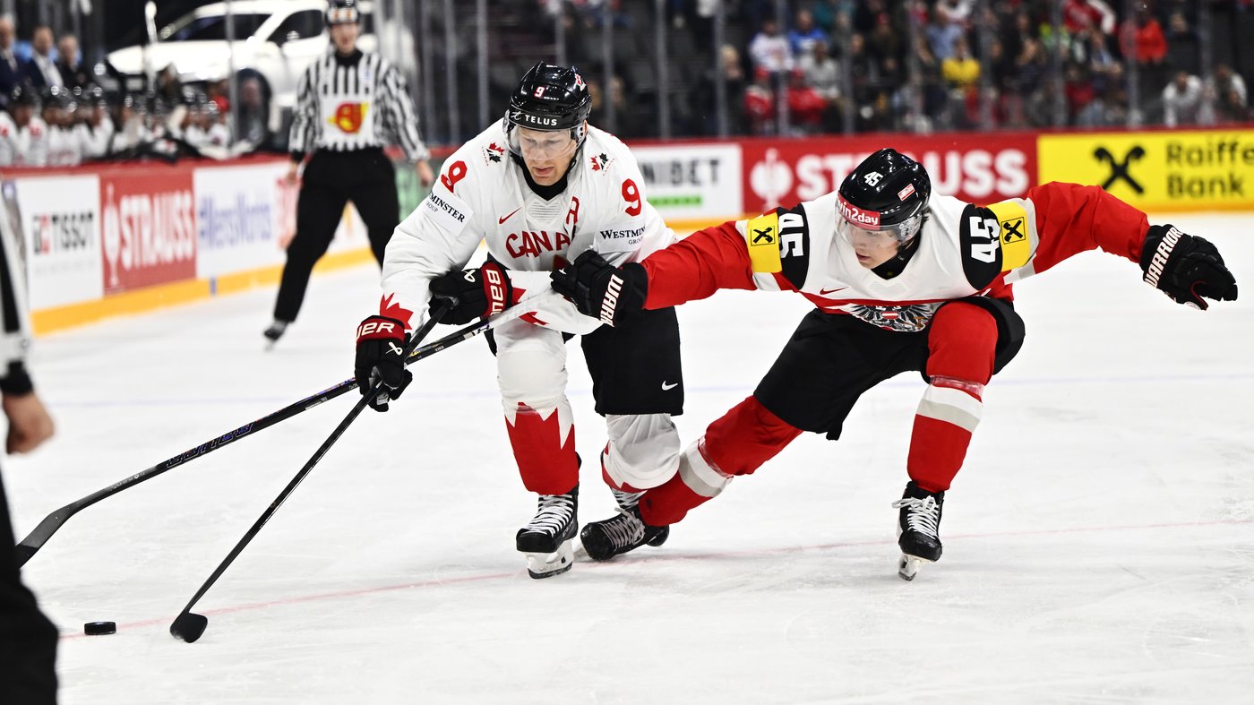 MacKinnon has two goals, assist as Canada beats Austria 5-1 at hockey worlds | iNFOnews.ca