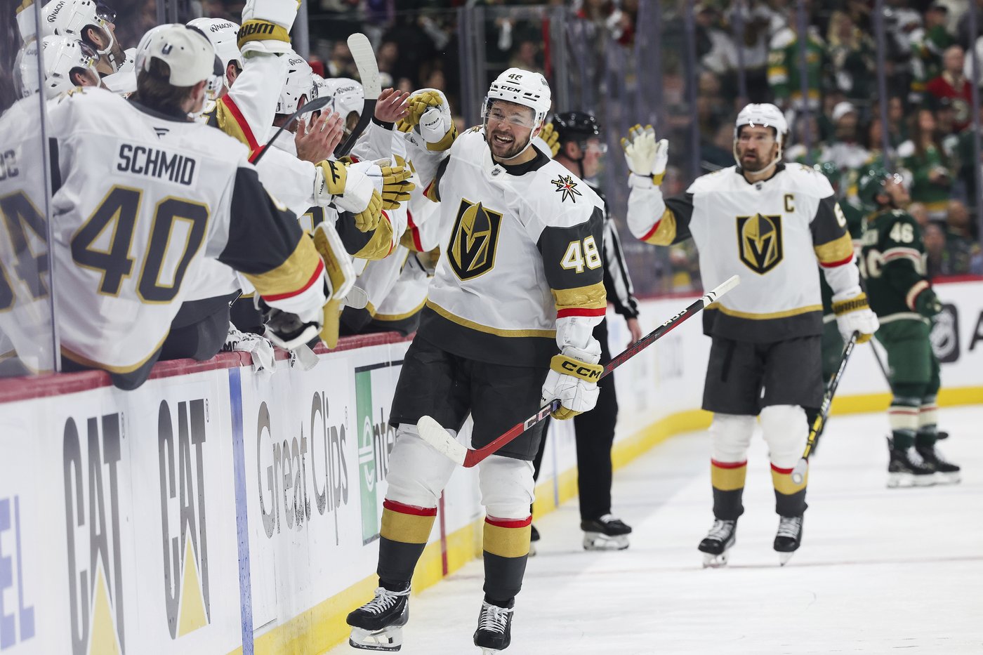 Barbashev scores in OT, Golden Knights beat Wild 4-3 to even series | iNFOnews.ca Barbashev scores in OT, Golden Knights beat Wild 4-3 to even series | iNFOnews.ca