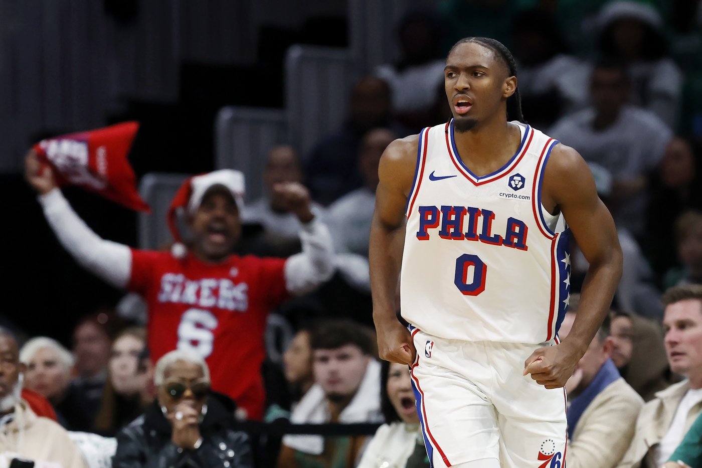 Embiid shakes off pregame fall, leads Sixers to 118-114 win over Celtics | iNFOnews.ca Embiid shakes off pregame fall, leads Sixers to 118-114 win over Celtics | iNFOnews.ca