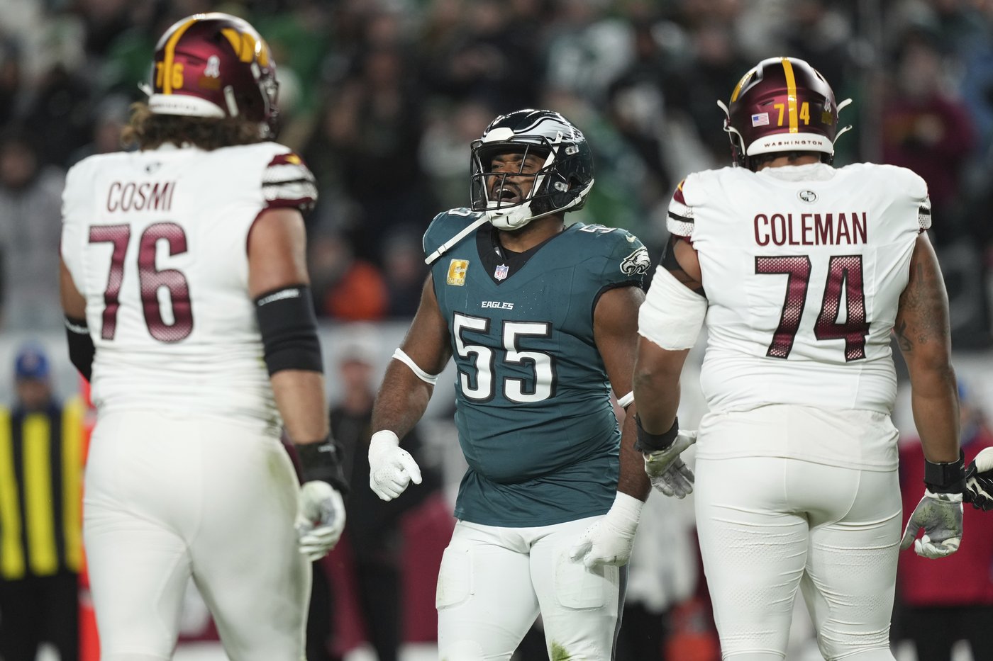 Commanders fail on crucial fourth down vs. Eagles, and signature win under Daniels will have to wait | iNFOnews.ca Commanders fail on crucial fourth down vs. Eagles, and signature win under Daniels will have to wait | iNFOnews.ca