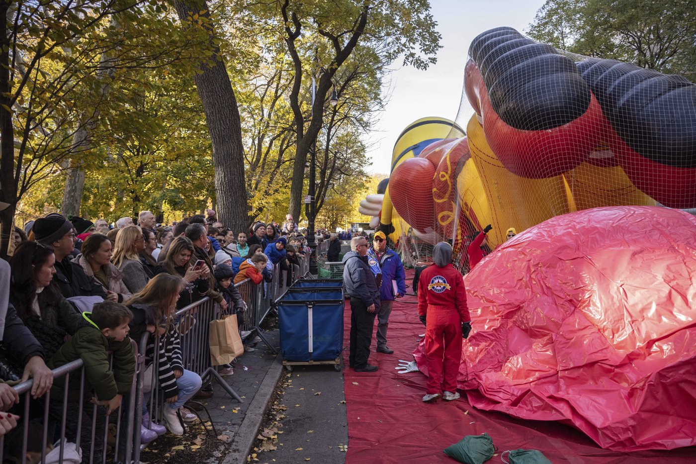 Massive balloons take shape ahead of the Macy’s Thanksgiving Day Parade | iNFOnews.ca