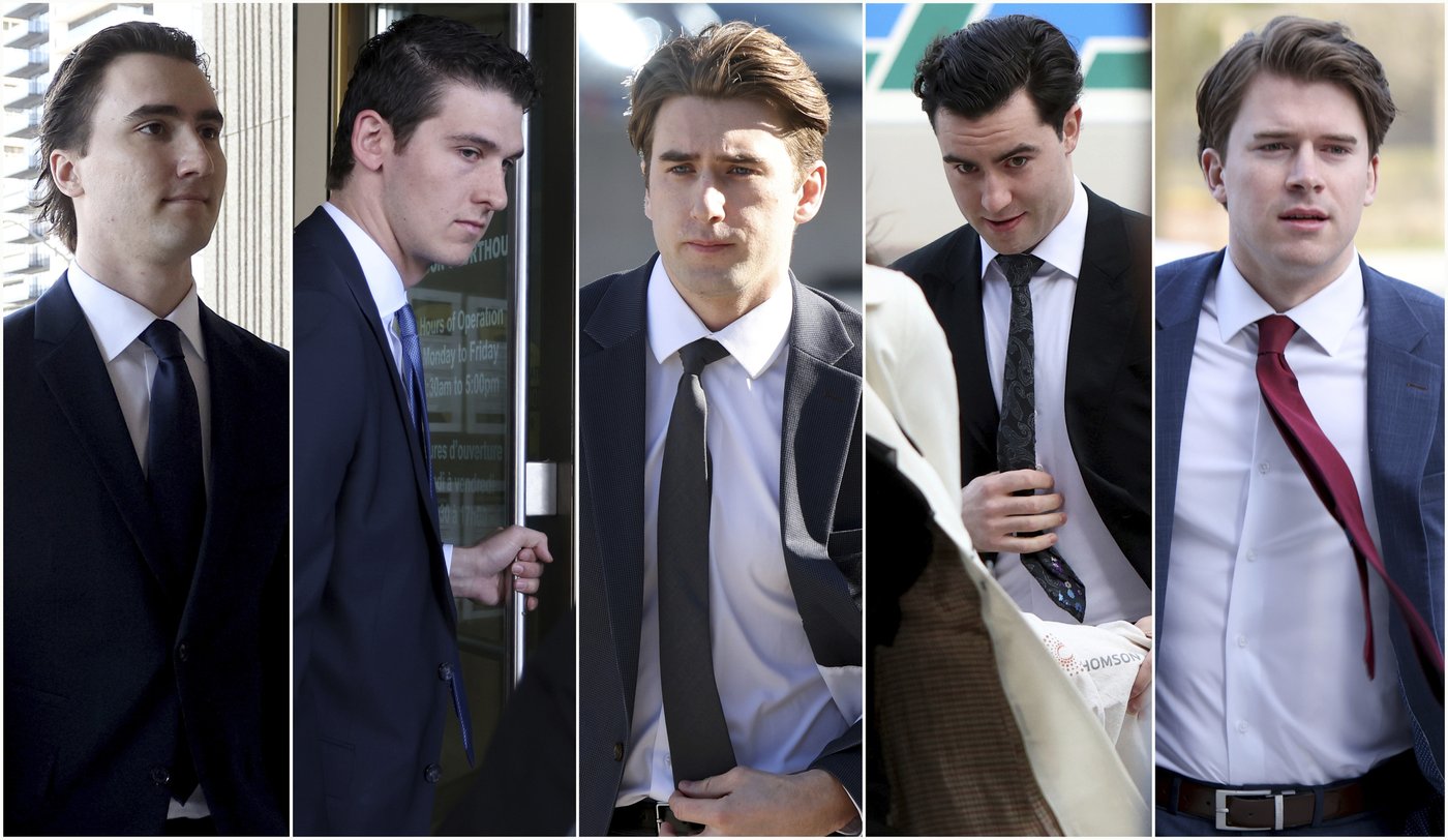 The latest as judge acquits five hockey players in sexual assault trial | iNFOnews.ca