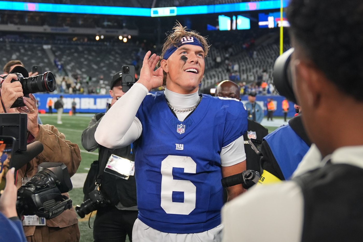 NFL is reviewing how concussion protocol was followed for Giants rookie QB Jaxson Dart | iNFOnews.ca
